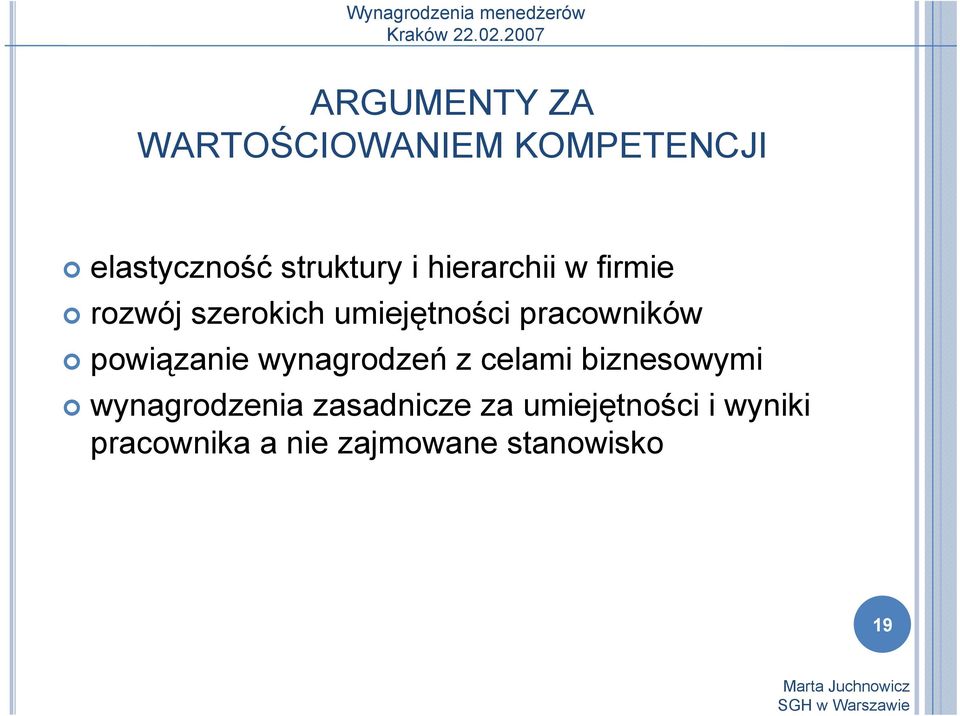 powiązanie wynagrodzeń z celami biznesowymi wynagrodzenia