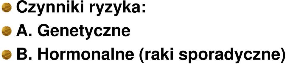 Genetyczne B.