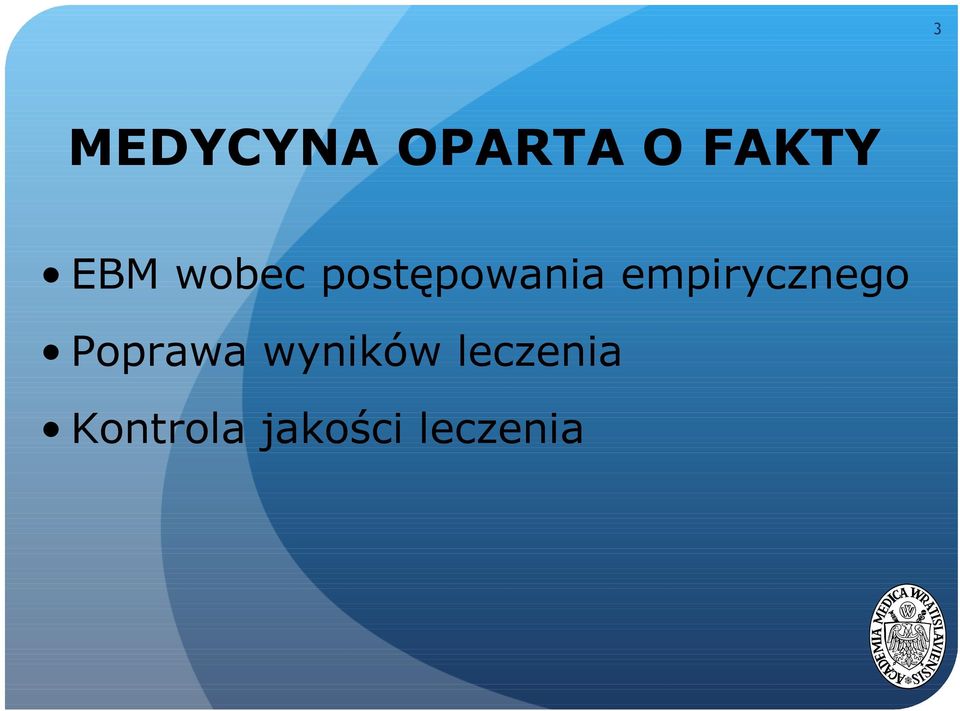 empirycznego Poprawa