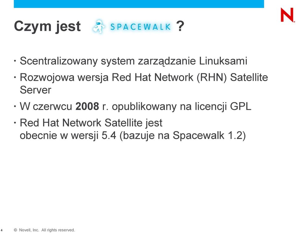 wersja Red Hat Network (RHN) Satellite Server W czerwcu