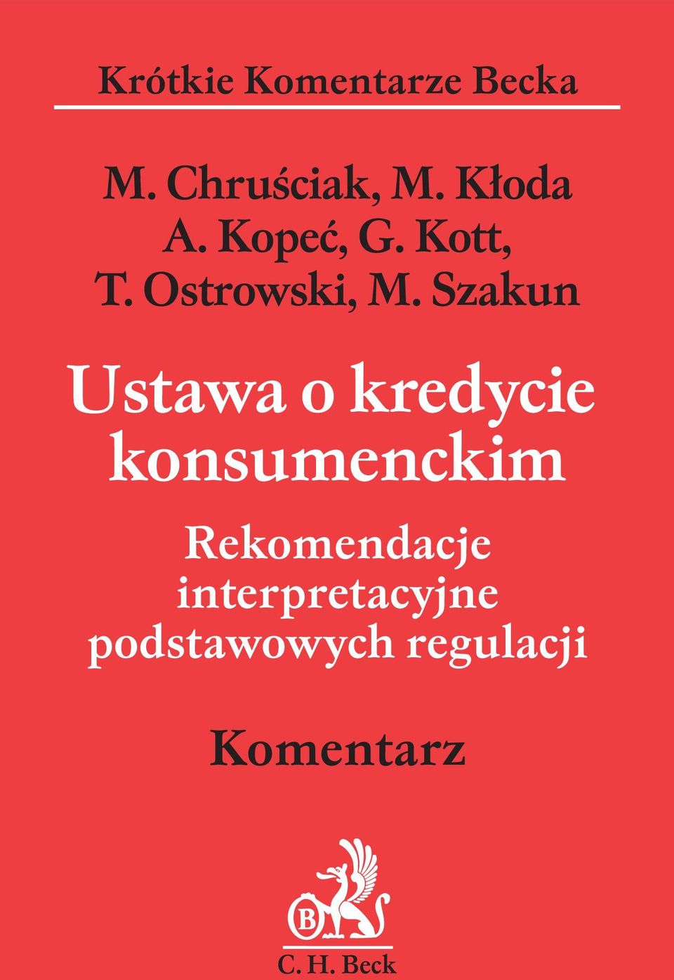 Szakun Ustawa o kredycie konsumenckim