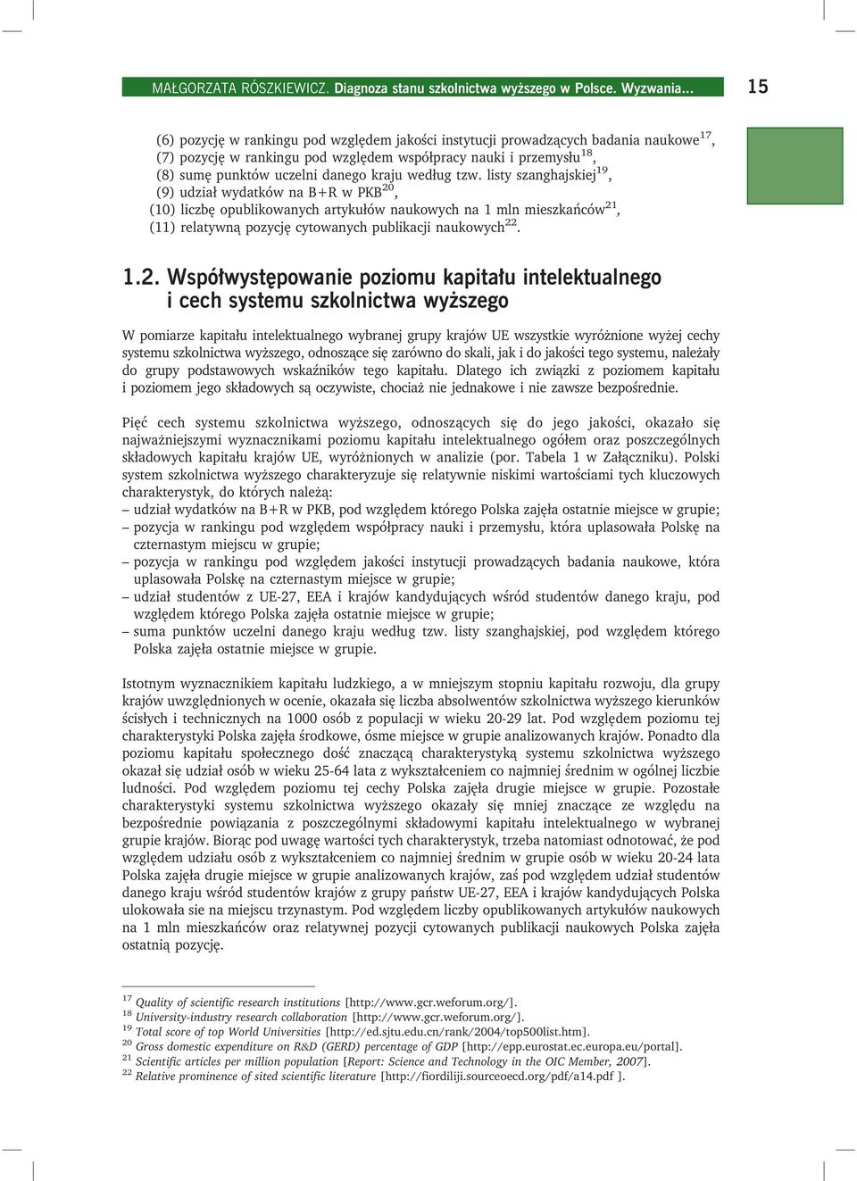 kraju według tzw.