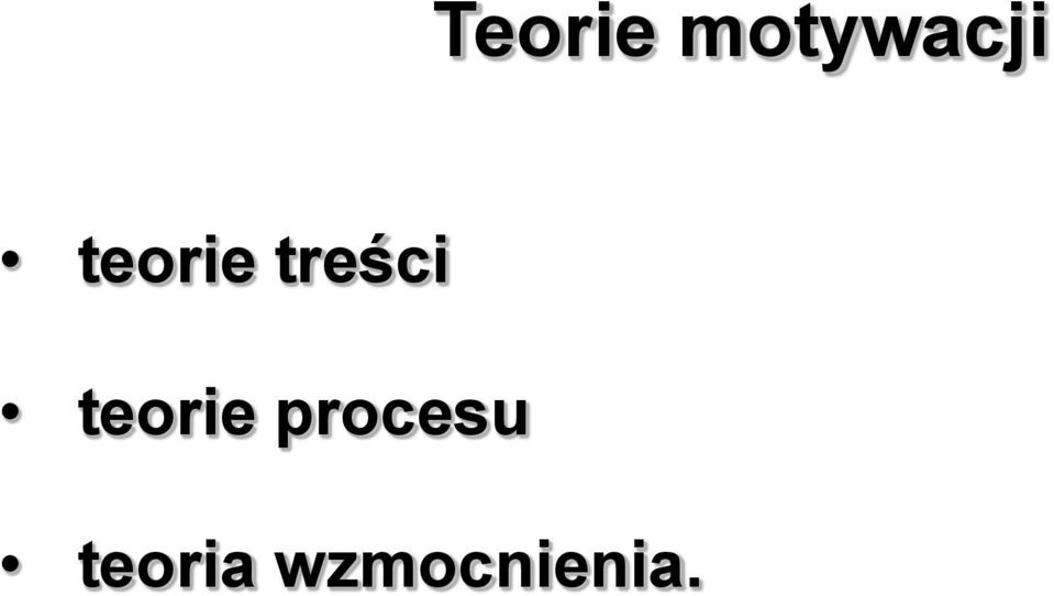 teorie procesu