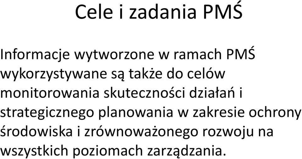 działań i strategicznego planowania w zakresie ochrony