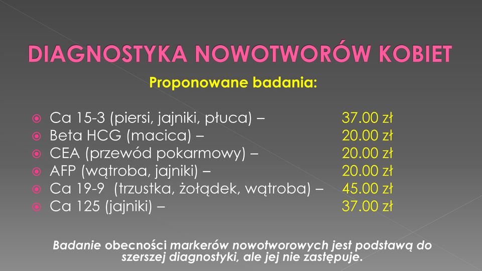 125 (jajniki) 37.00 zł 20.00 zł 20.00 zł 20.00 zł 45.00 zł 37.