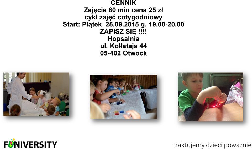 09.2015 g. 19.00-20.00 ZAPISZ SIĘ!