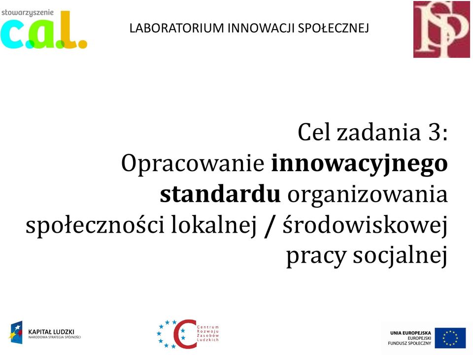 organizowania społeczności