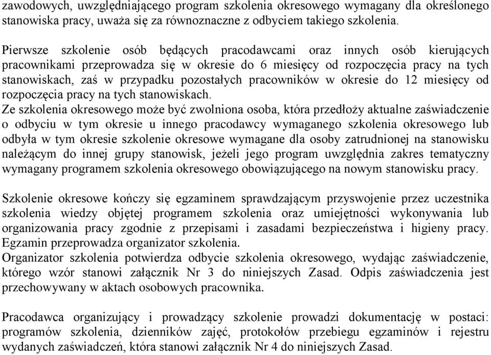 pracowników w okresie do 12 miesięcy od rozpoczęcia pracy na tych stanowiskach.