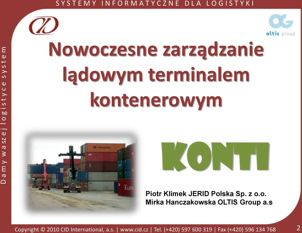 Piotr Klimek JERID Polska Sp. z o.