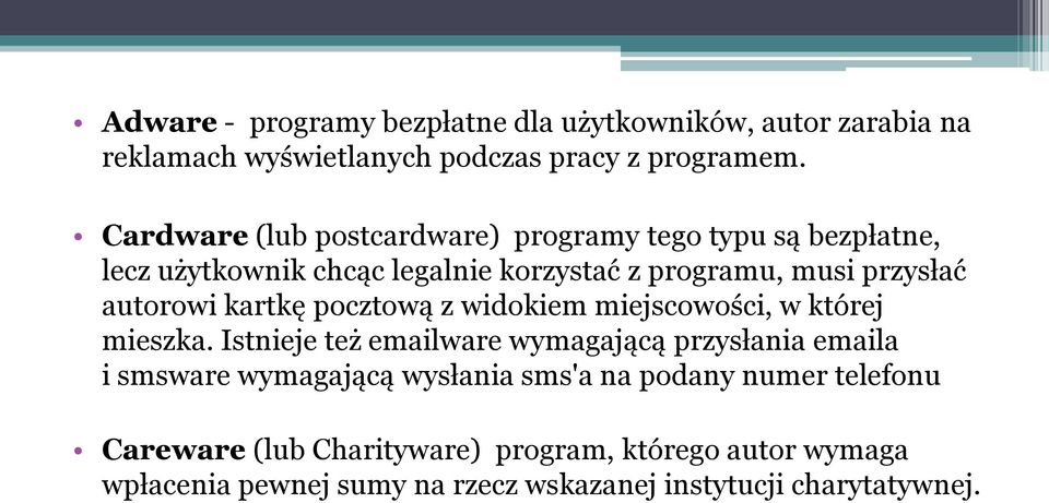 kartkę pocztową z widokiem miejscowości, w której mieszka.