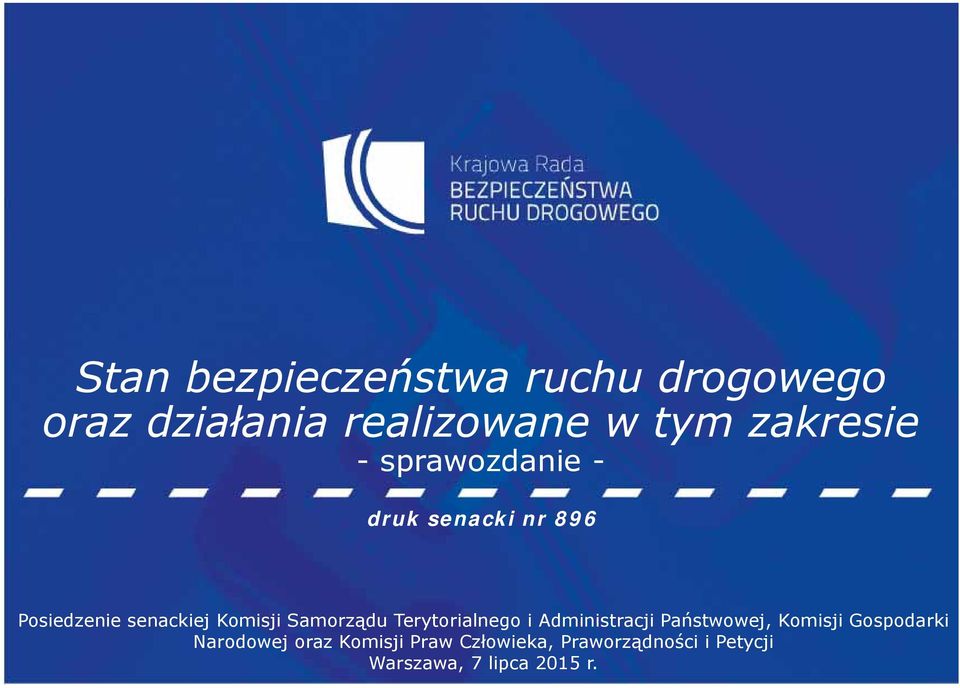 Samorządu Terytorialnego i Administracji Państwowej, Komisji Gospodarki