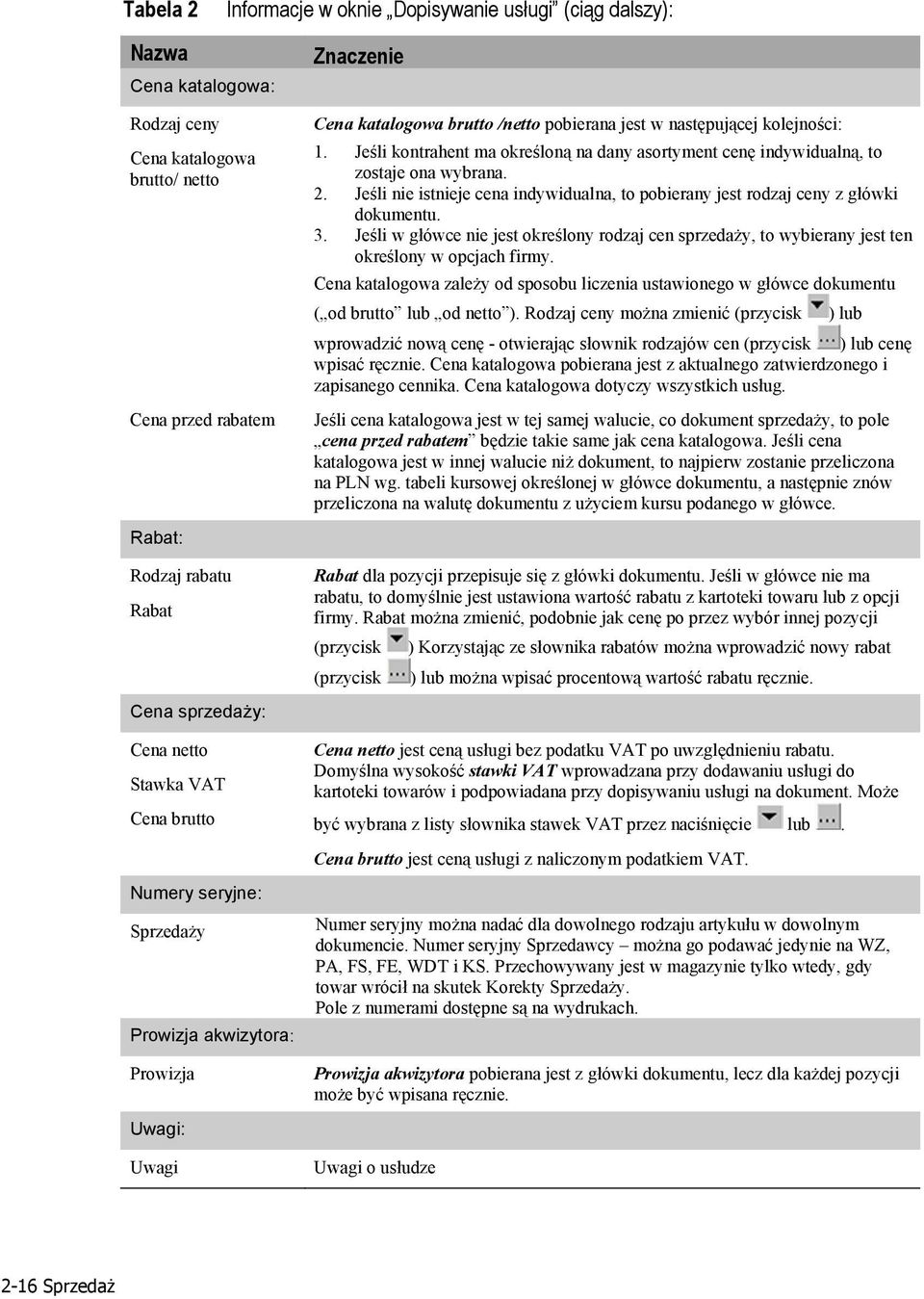 Jeśli kontrahent ma określoną na dany asortyment cenę indywidualną, to zostaje ona wybrana. 2. Jeśli nie istnieje cena indywidualna, to pobierany jest rodzaj ceny z główki dokumentu. 3.