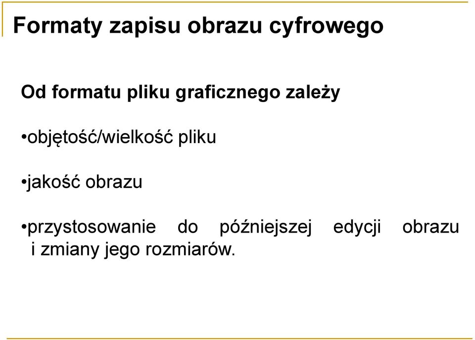 obrazu przystosowanie do