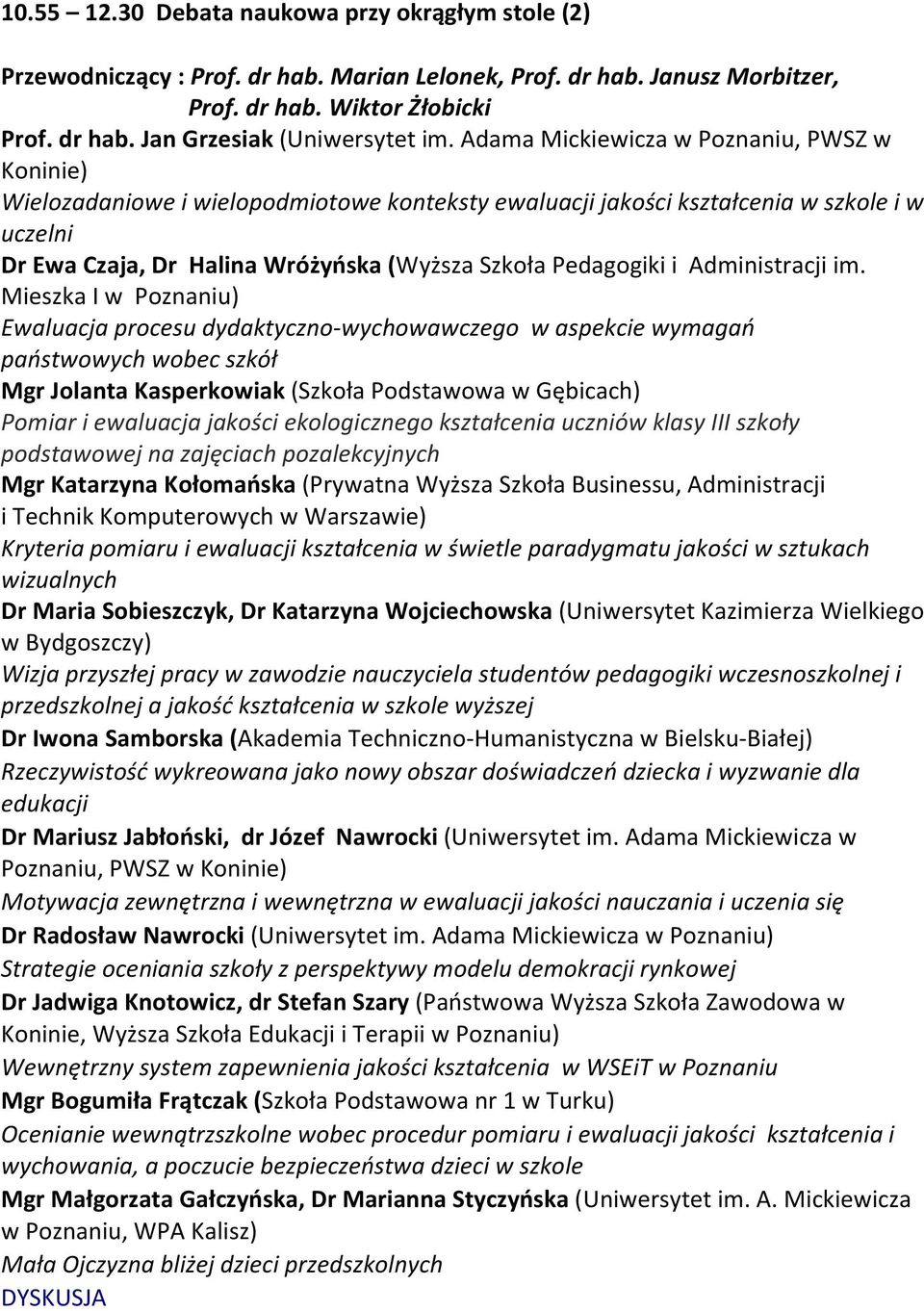 i Administracji im.