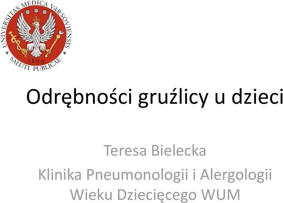 Klinika Pneumonologii i