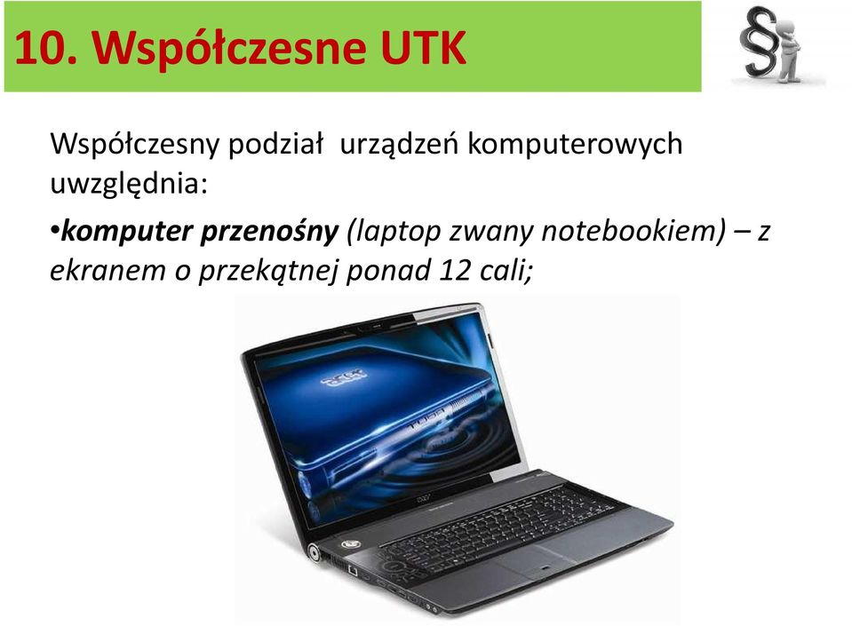 komputer przenośny (laptop zwany