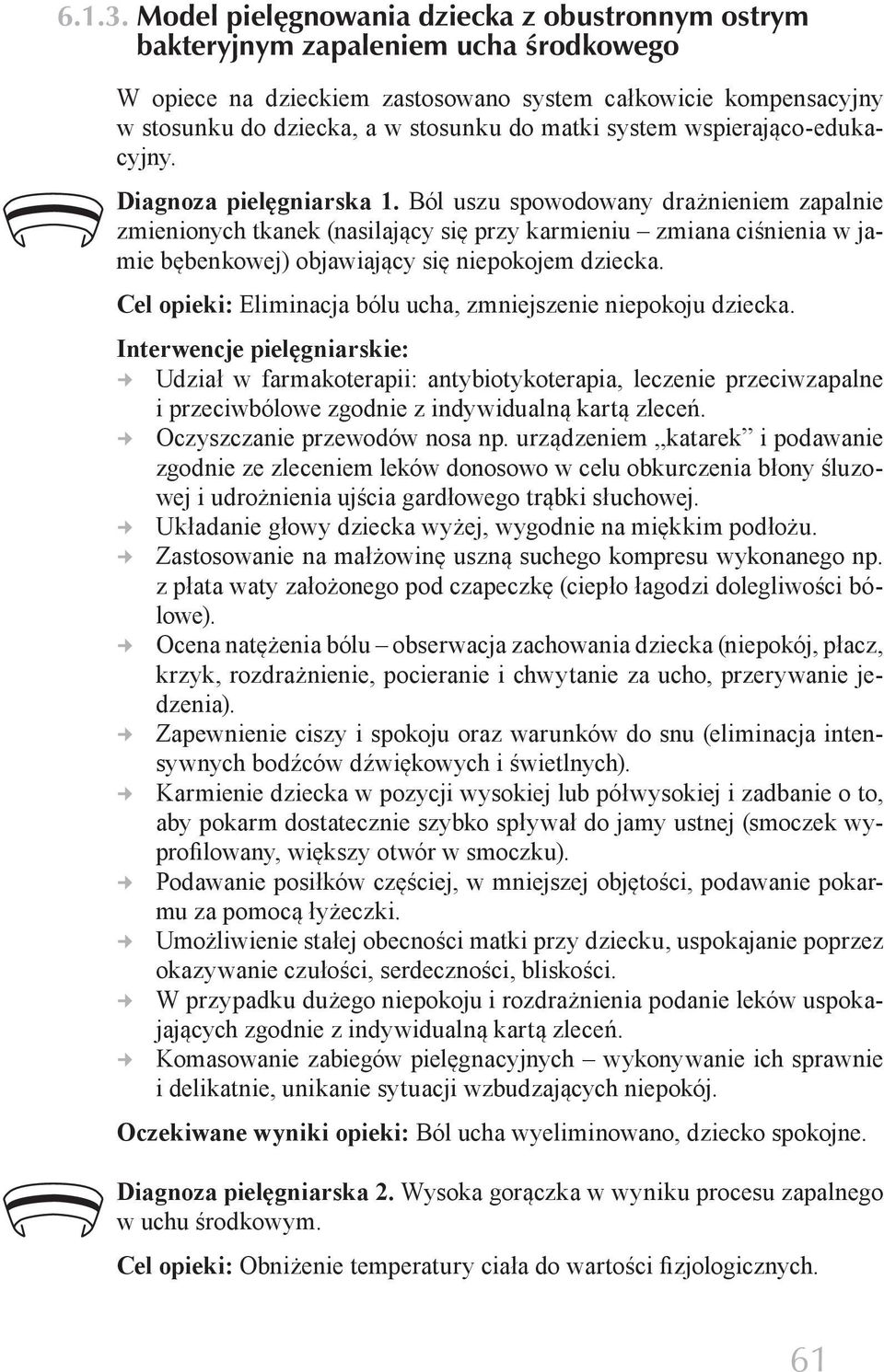 system wspierająco-edukacyjny. Diagnoza pielęgniarska 1.