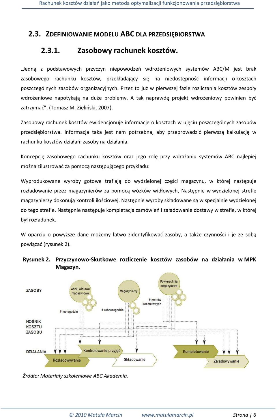 organizacyjnych. Przez to już w pierwszej fazie rozliczania kosztów zespoły wdrożeniowe napotykają na duże problemy. A tak naprawdę projekt wdrożeniowy powinien być zatrzymać. (Tomasz M.