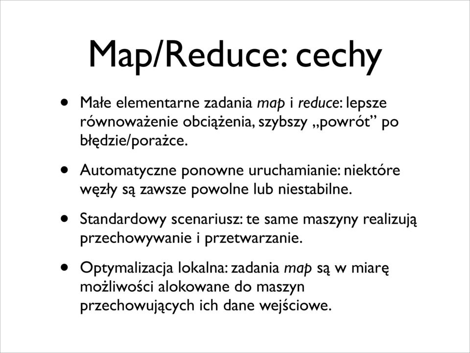 Automatyczne ponowne uruchamianie: niektóre węzły są zawsze powolne lub niestabilne.