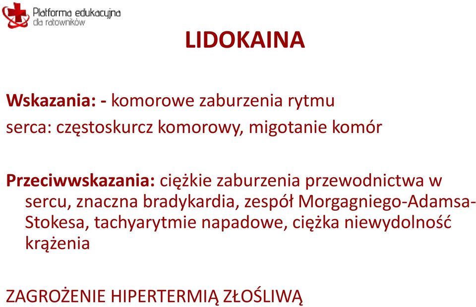 przewodnictwa w sercu, znaczna bradykardia, zespół Morgagniego-Adamsa-