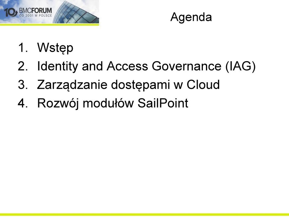 Governance (IAG) 3.