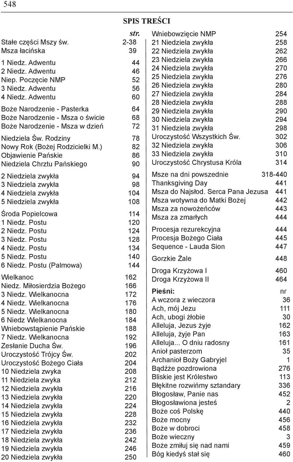 ) 82 Objawienie Pańskie 86 Niedziela Chrztu Pańskiego 90 2 Niedziela zwykła 94 3 Niedziela zwykła 98 4 Niedziela zwykła 104 5 Niedziela zwykła 108 Środa Popielcowa 114 1 Niedz. Postu 120 2 Niedz.
