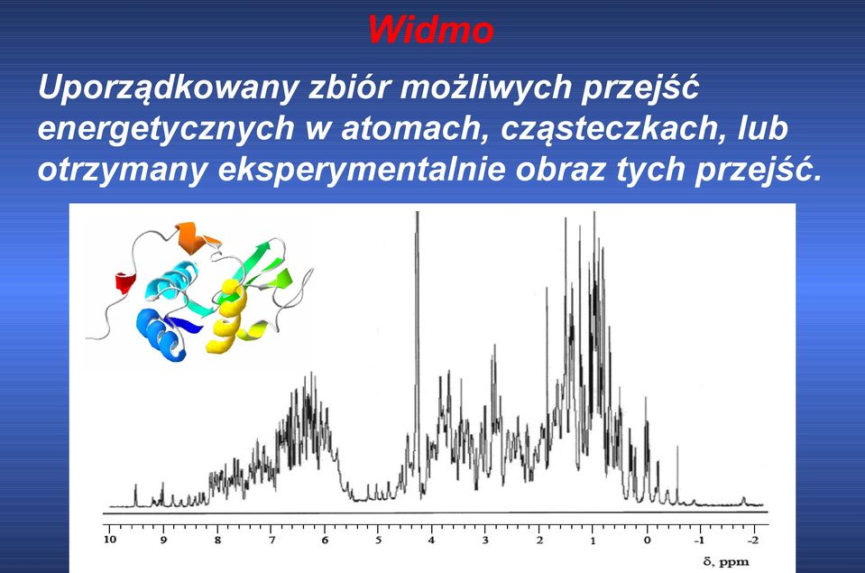 w atomach, cząsteczkach, lub