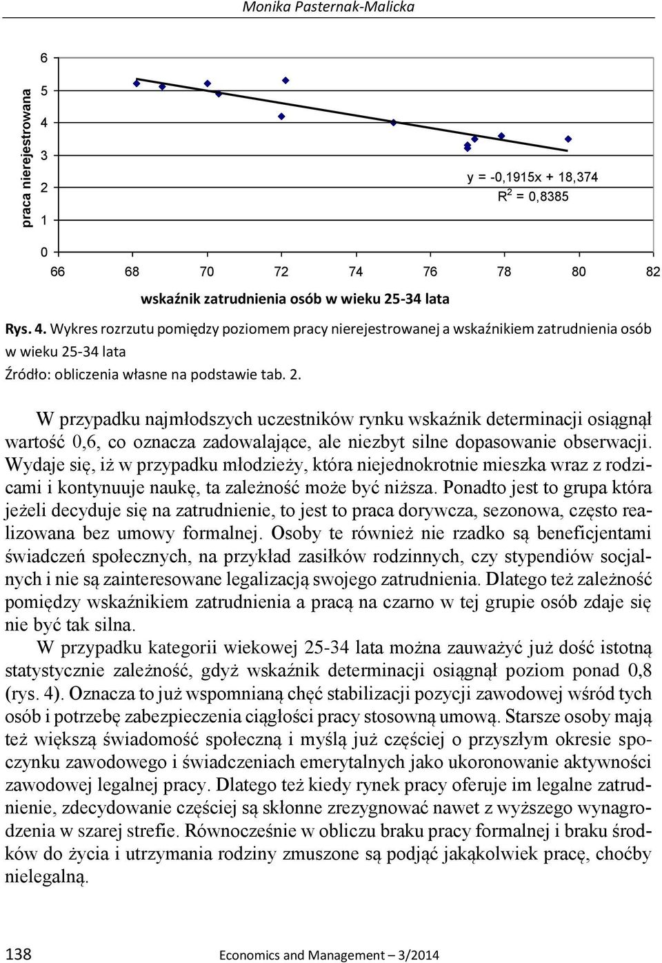 Wydaje się, iż w przypadku młodzieży, która niejednokrotnie mieszka wraz z rodzicami i kontynuuje naukę, ta zależność może być niższa.