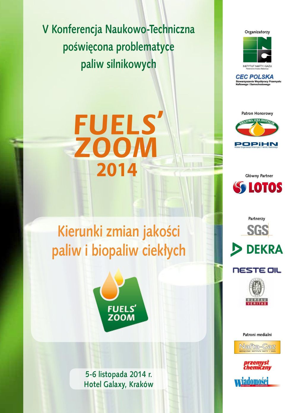 Partner Kierunki zmian jakości paliw i biopaliw ciekłych