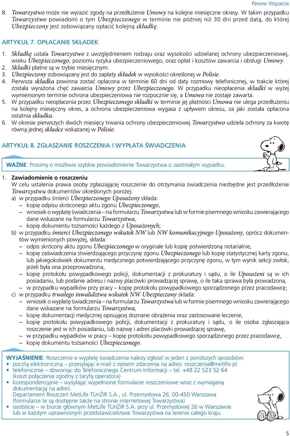 OPŁACANIE SKŁADEK 1.