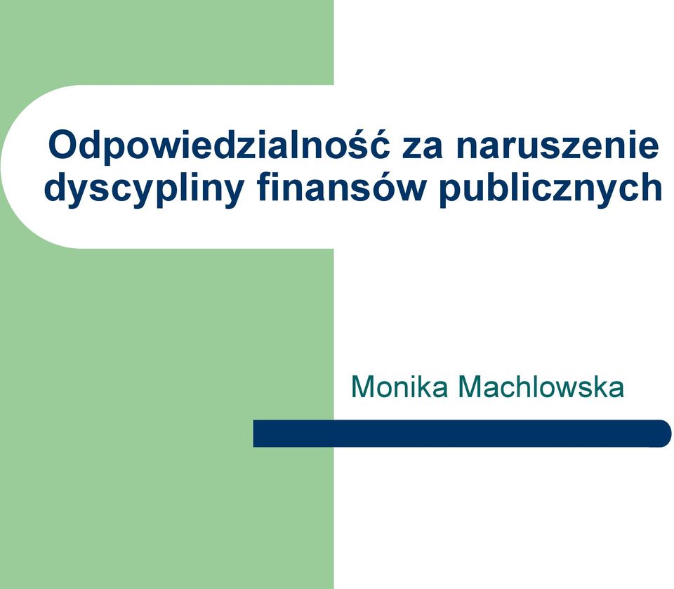 dyscypliny finansów