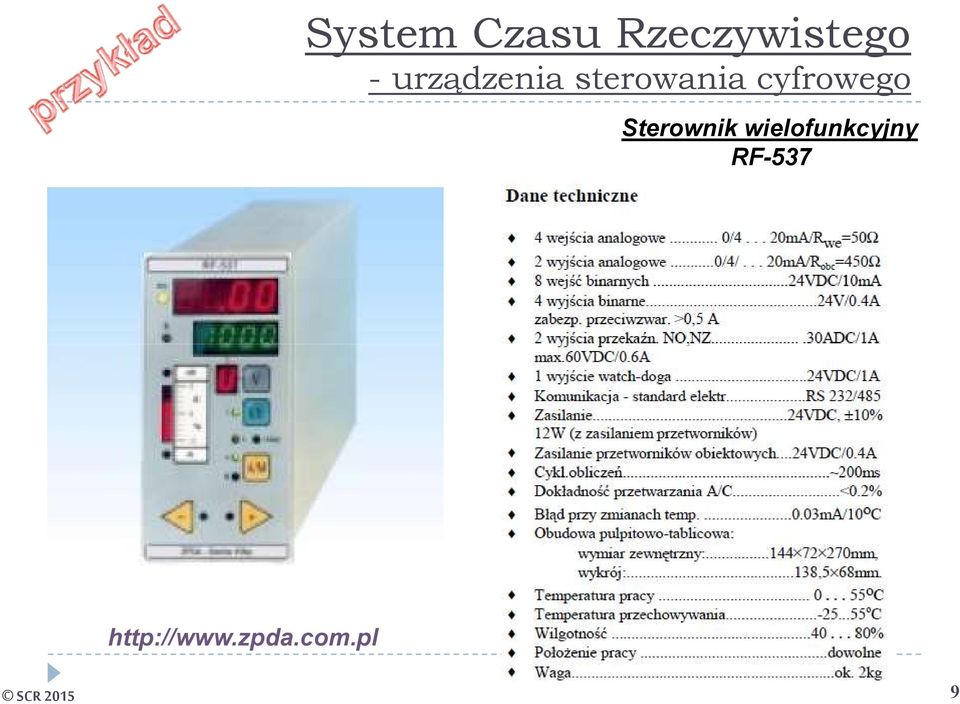Sterownik wielofunkcyjny RF-537