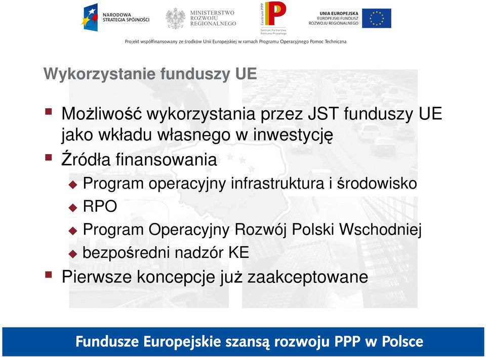 operacyjny infrastruktura i środowisko RPO Program Operacyjny Rozwój