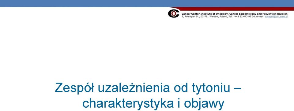 od tytoniu