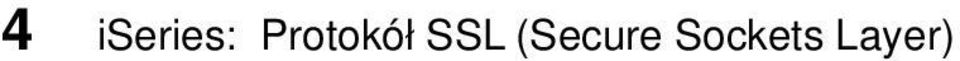 SSL (Secure