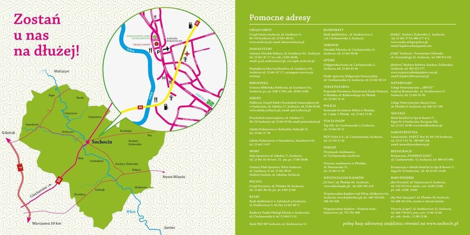 gminy Bolęcin Idzikowice Rzy GUZIKARZY NADRZECZNA STARY RYNEK ZAKOŚCIELNA kościół parafialny S NAPOLEOŃSKA Nowe Miasto KOŚCIUSZKI KRÓTKA POLNA SŁONECZNA XXX-lecia PRL KRZYWA SOSNOWA SZKOŁA CMENTARNA