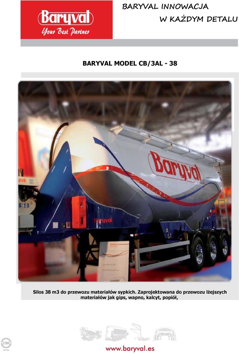 materiałów sypkich.