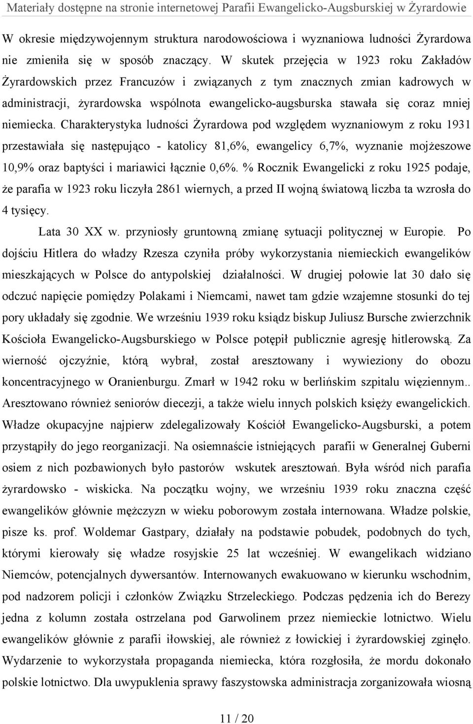 mniej niemiecka.