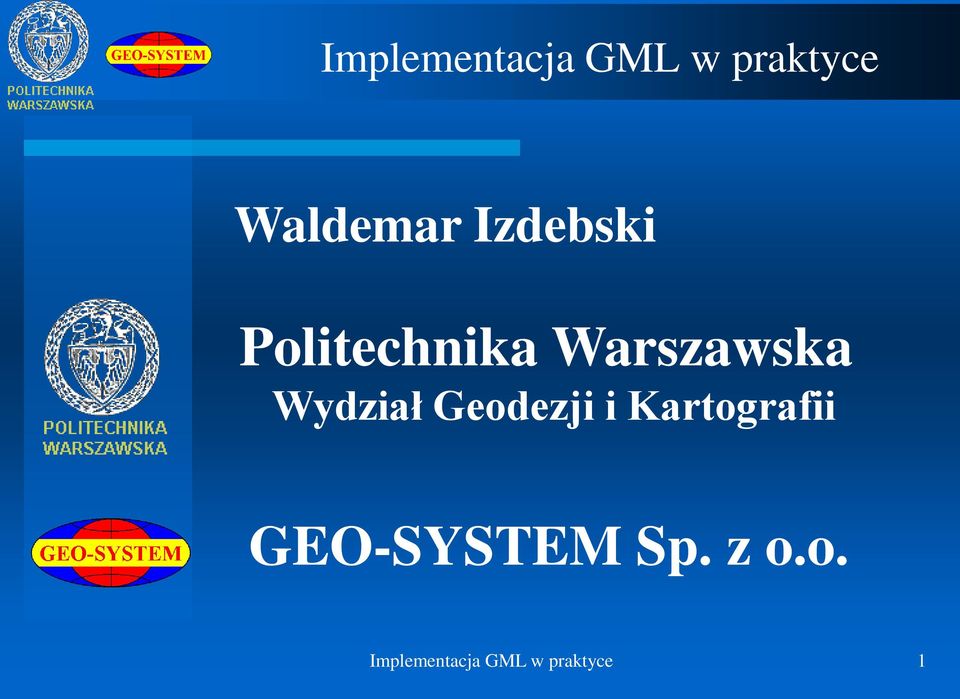 Wydział Geodezji i Kartografii