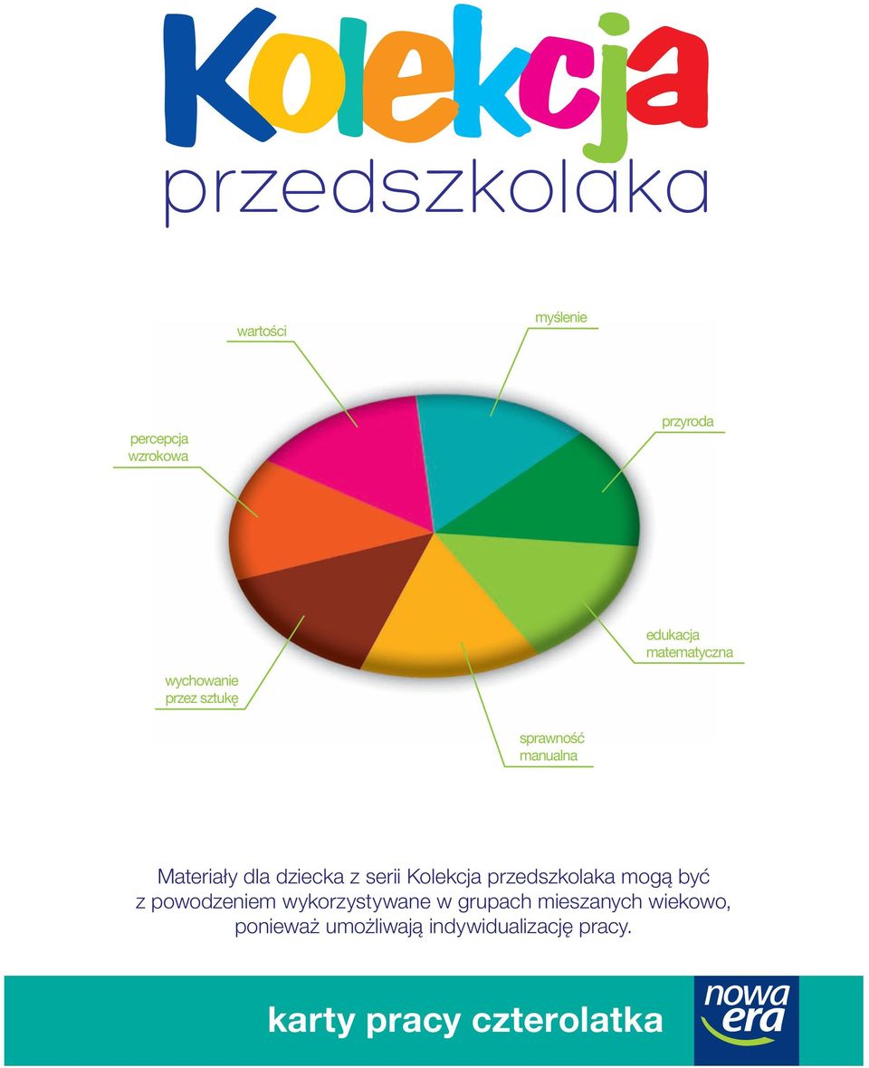 Kolekcja przedszkolaka mogą być z powodzeniem wykorzystywane w grupach