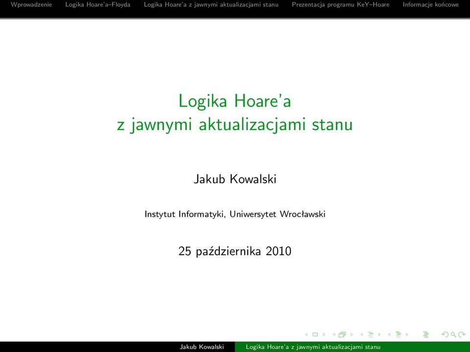 Instytut Informatyki,