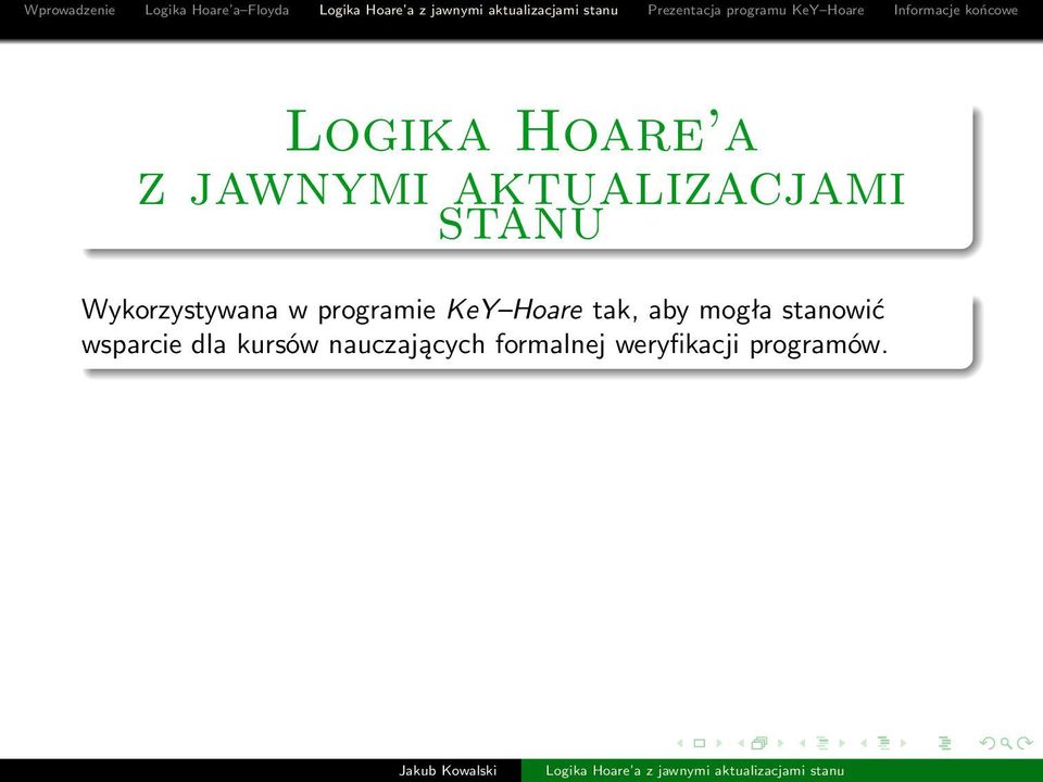 tak, aby mogła stanowić wsparcie dla