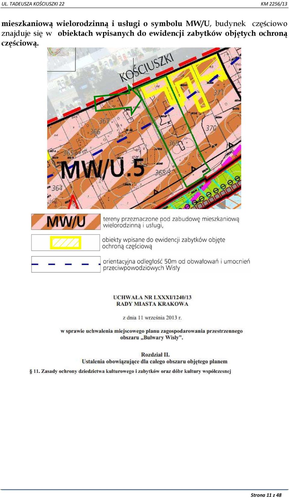 się w obiektach wpisanych do ewidencji