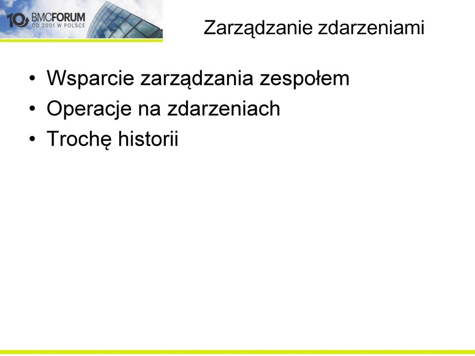 zespołem Operacje