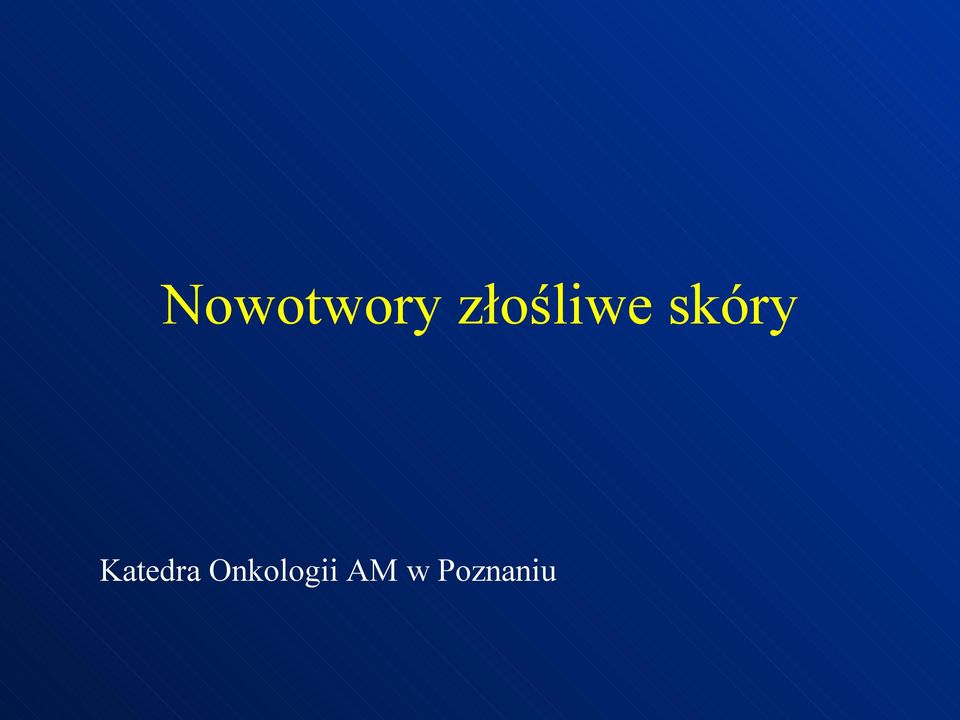 skóry Katedra
