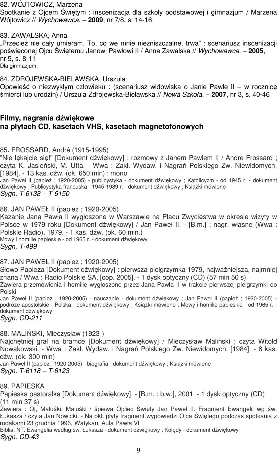 8-11 Dla gimnazjum. 84.