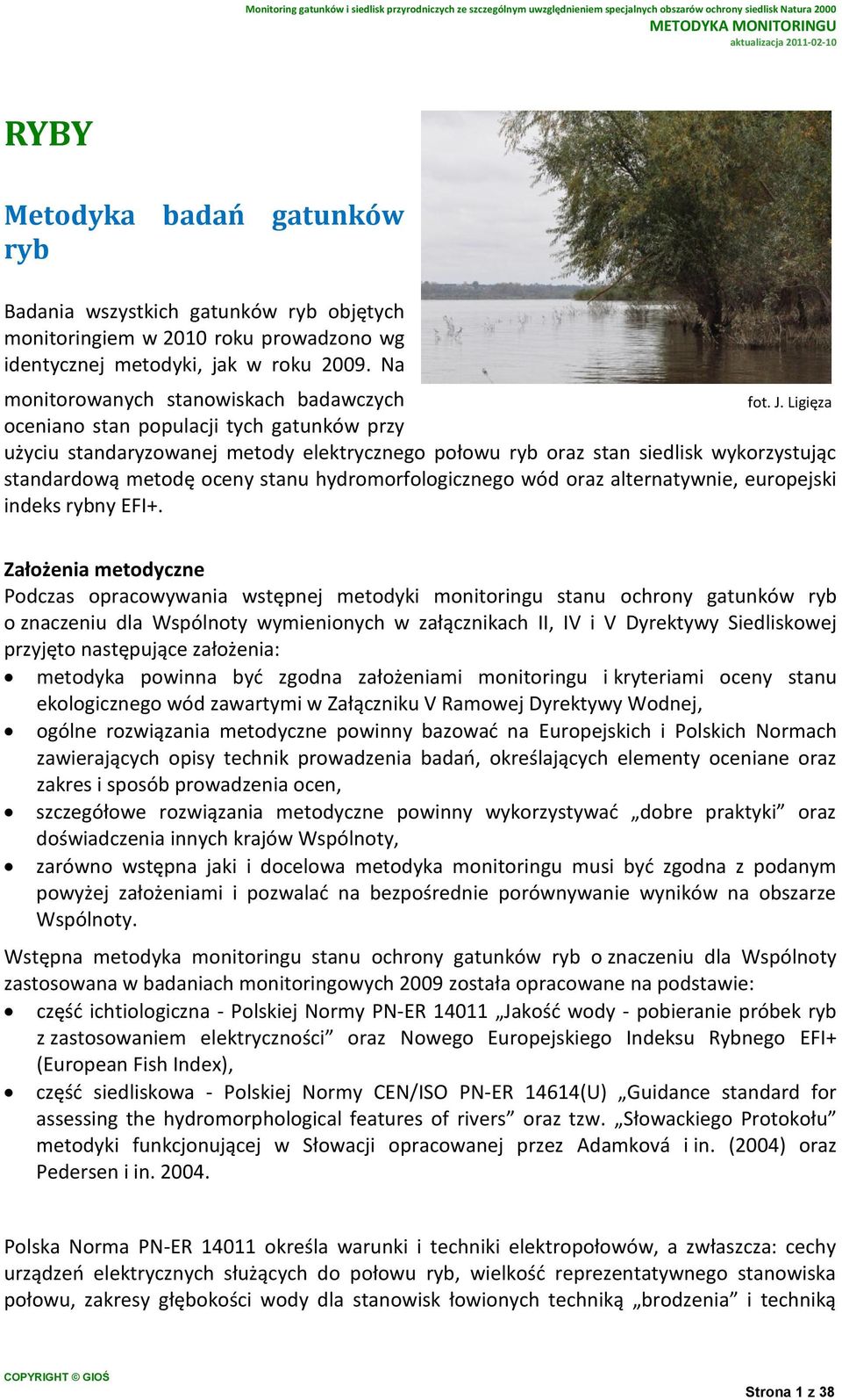 oraz alternatywnie, europejski indeks rybny EFI+.