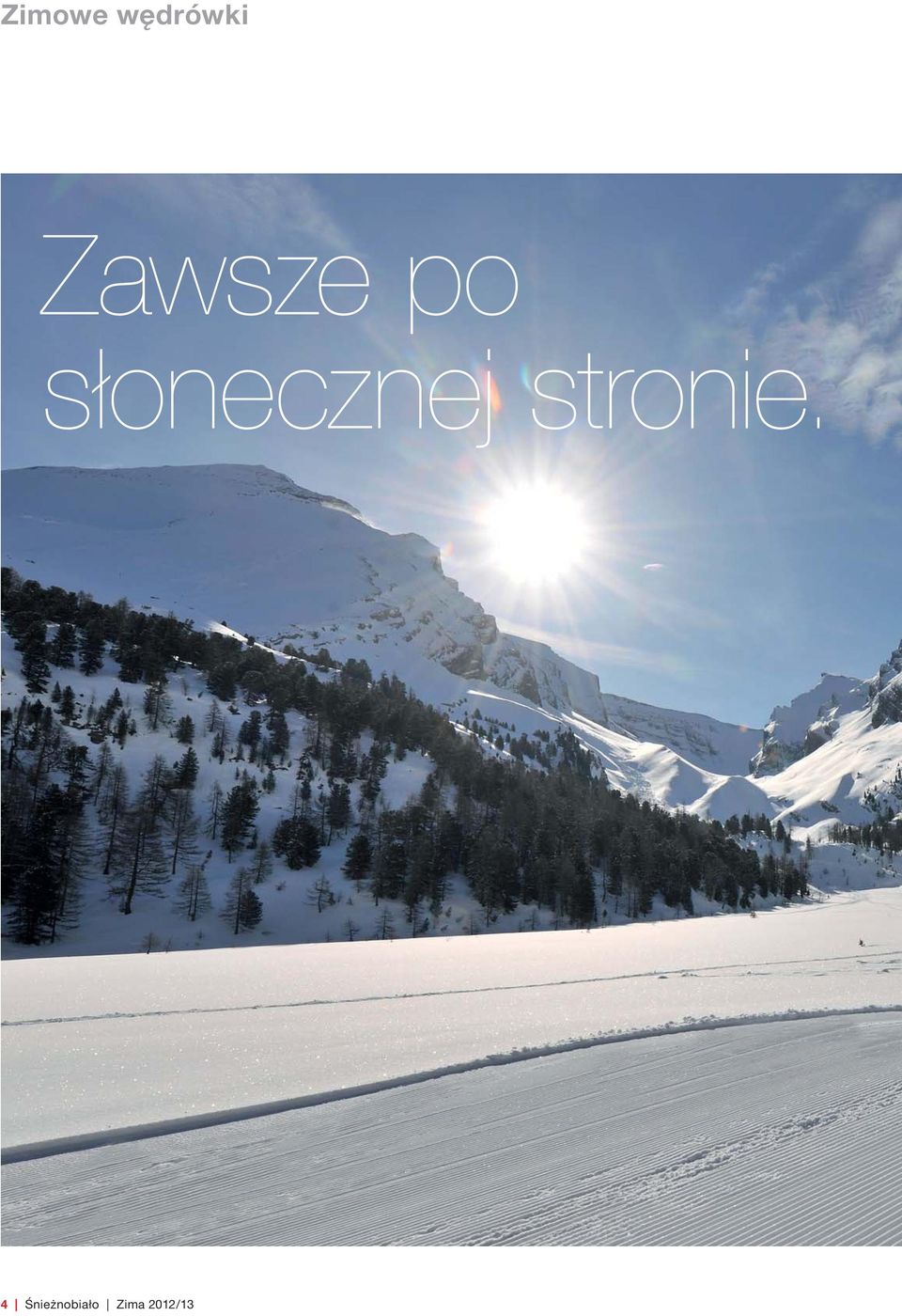 słonecznej stronie.