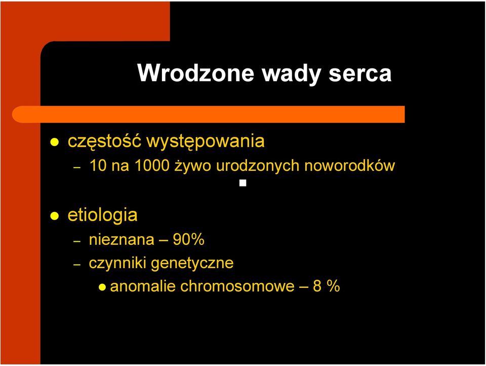 urodzonych noworodków etiologia