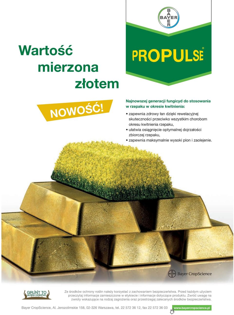 stosowania w rzepaku w okresie
